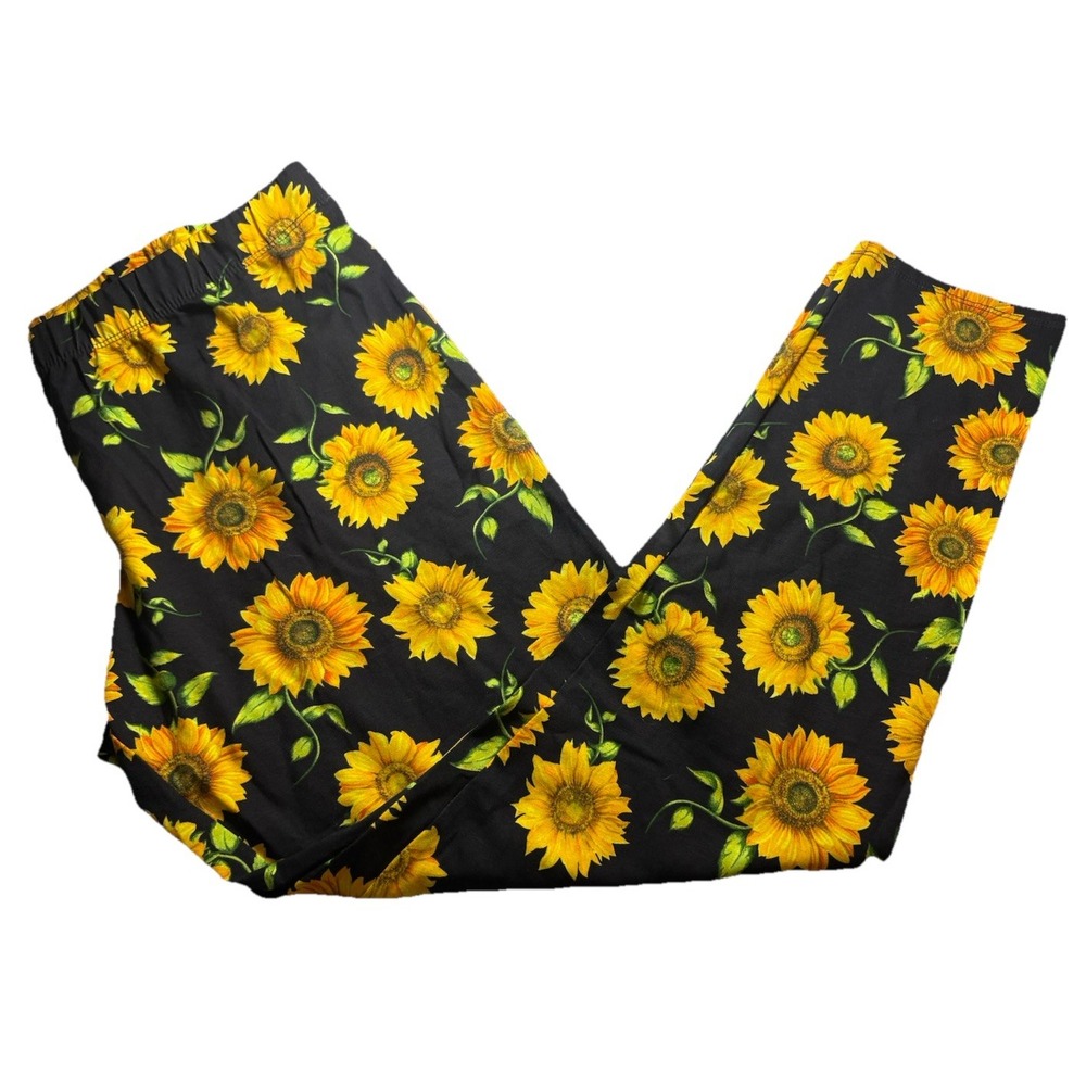 New No‎ Boundaries Sueded Ankle Leggings Juniors XXL 19 SunFlower